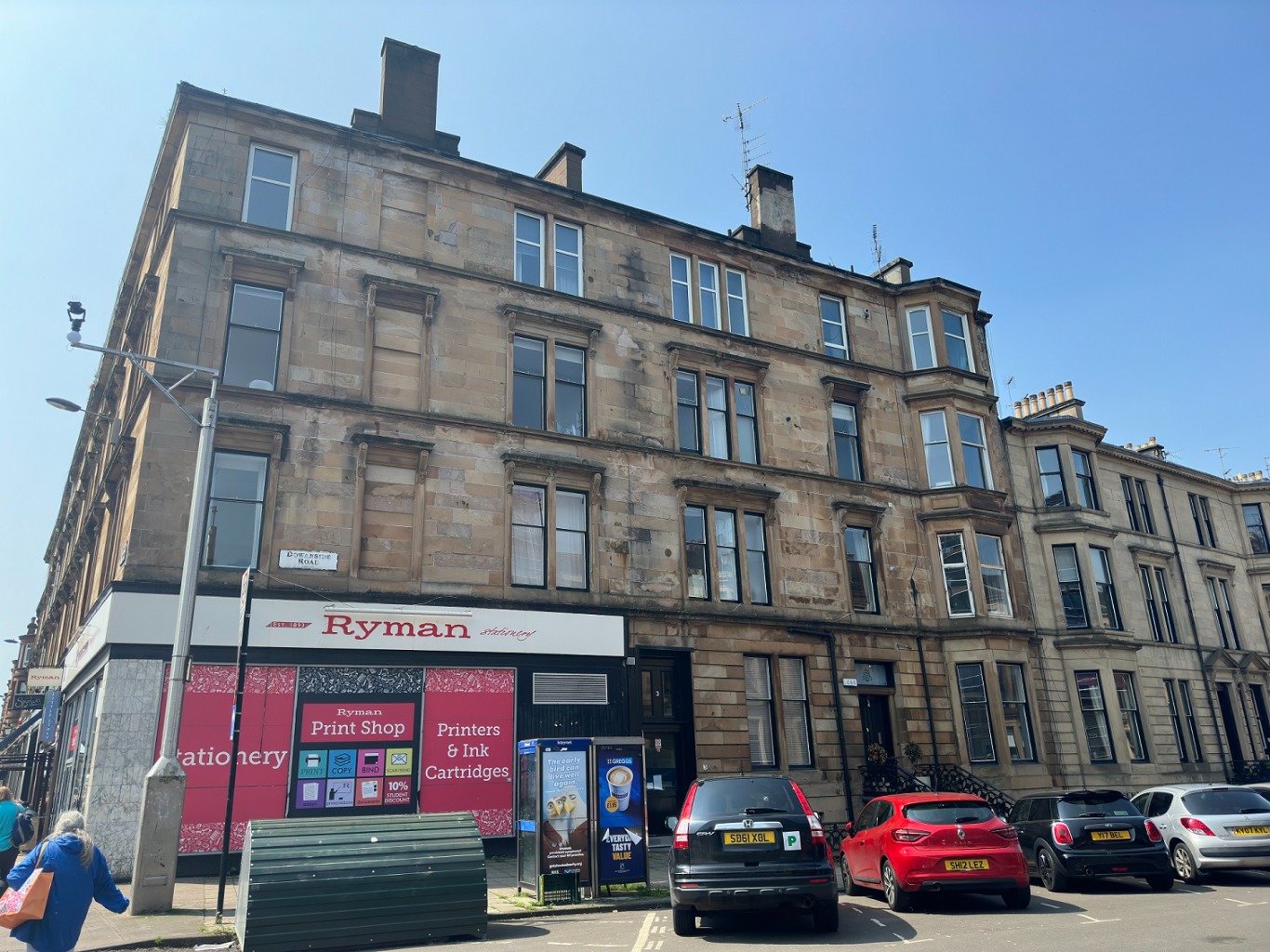 Flat 2/2, 3 Dowanside Road, Glasgow, G12 9YB